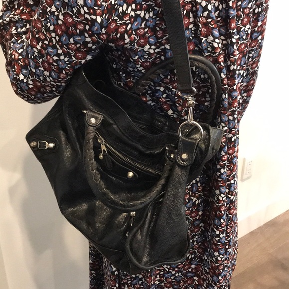 Real black balenciaga studded purse - Picture 10 of 11